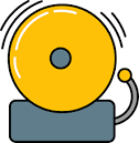 School bell clipart. Free download transparent .PNG | Creazilla